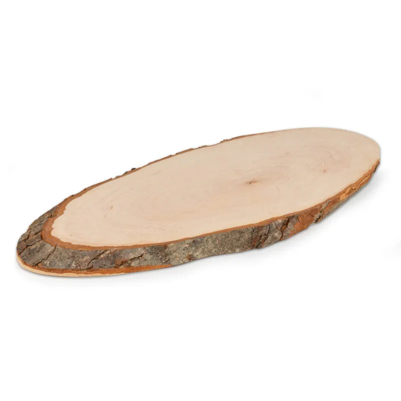 Serveerplank met schors 40 – 46 cm