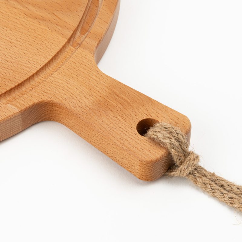 Ronde borrelplank met handvat Ø 30 cm