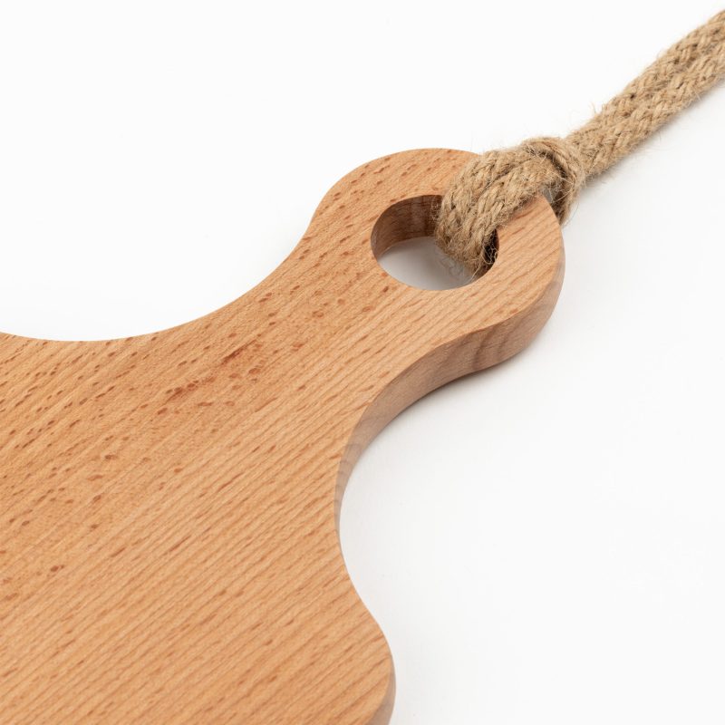 Borrelplank met handvat 34 x 14 cm